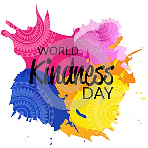 World kindness Day.