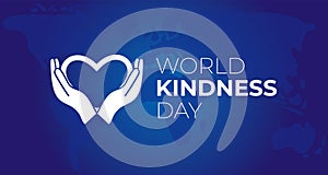 World Kindness Day Illustration Background with Icon