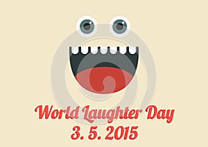 World Laughter Day card photo