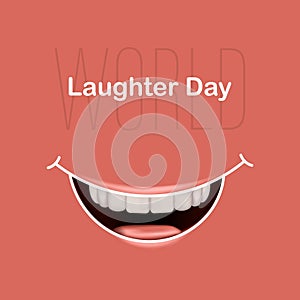 World Laughter Day vector design