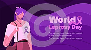 World Leprosy Day 30 January.