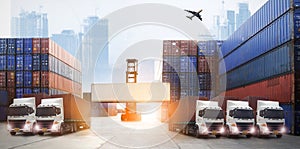 The world logistics  background or transportation