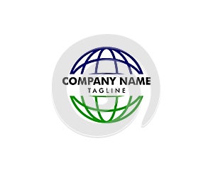 World Logo Icon Design Vector Illustration