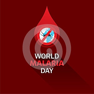 World malaria day poster design
