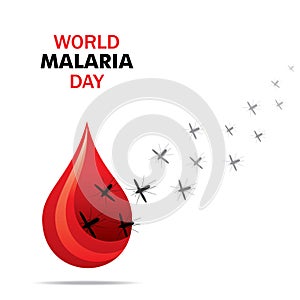 World malaria day poster design