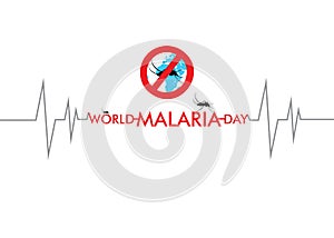 World malaria day poster design