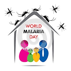 World malaria day poster design