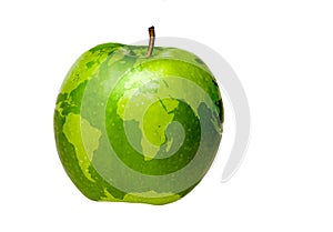 World Map Apple