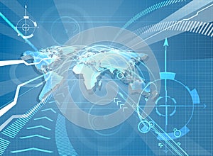 World Map Background