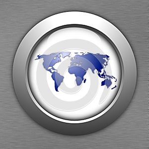 World map button