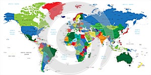 World map-countries