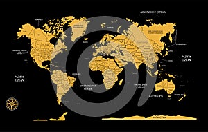 World map germany