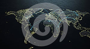 Global finance tech network