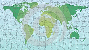 World Map Puzzle