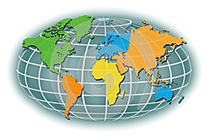 World Map Regions