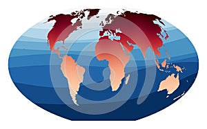 World Map Vector. photo