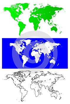 World maps