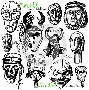 World masks