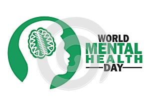 World Mental Health Day Concept