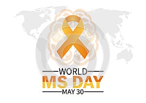 World MS Day, background