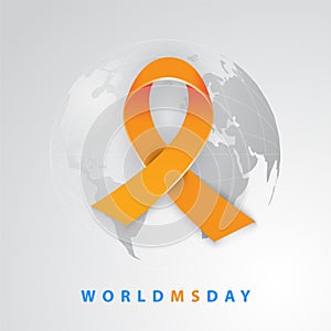 World MS day concept. Multiple sclerosis treatment