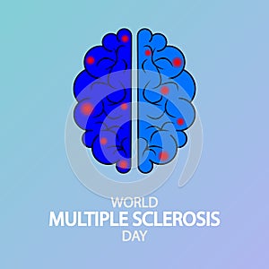 World multiple sclerosis day brain