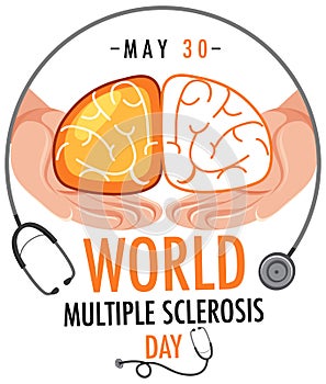 World Multiple Sclerosis Day logo or banner