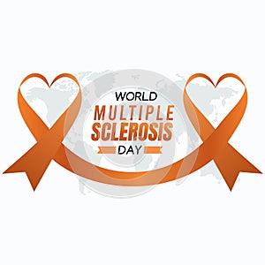 World Multiple Sclerosis Day Vector Illustration