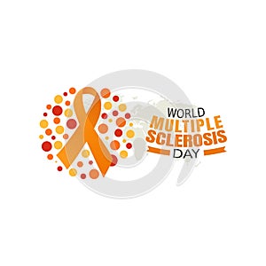 World Multiple Sclerosis Day Vector Illustration