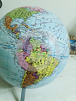 The world in my desk photo