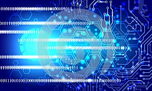 World network binary technology. technology communication.