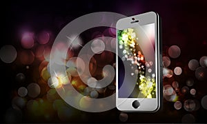 World network technology. mobile technology communication .