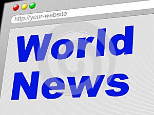 World News Indicates Newsletter Info And Globalize