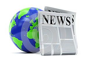 World and newspapers