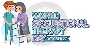 World Occupational Therapy Day Banner Design