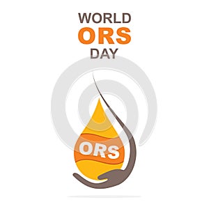 World ORS day poster design
