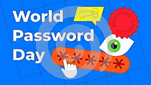 World Password Day illustration
