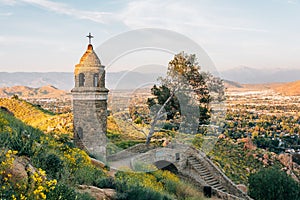 The World Peace Bridge on Mount Rubidoux, in Riverside, California