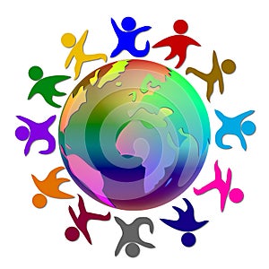 World peace illustration