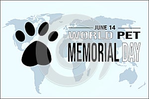 World Pet Memorial Day on June 14 offers a time for pet owners to remember the furry companions that have passed away.