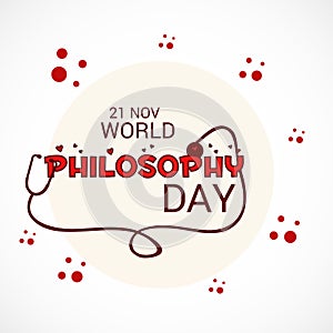 World Philosophy Day.