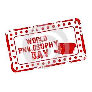 World Philosophy Day.