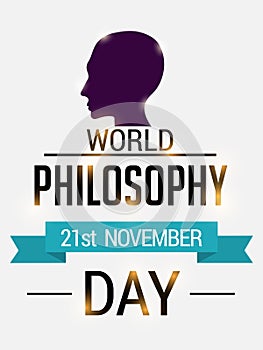 World Philosophy Day.