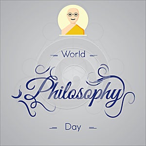 World Philosophy Day, November.