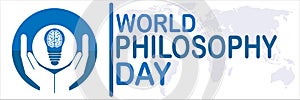 World Philosophy Day Vector illustration