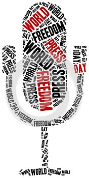 World press freedom day. Celebrated on 1st May.