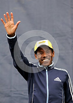 The World Recordman Marathon Haile Gebrselassie