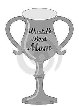 World's best mom trophy