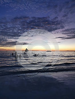 World`s best sunsets and sunrises in Boracay, Philippines