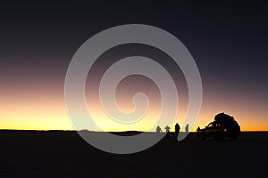 The world`s largest salt flat, Salar de Uyuni